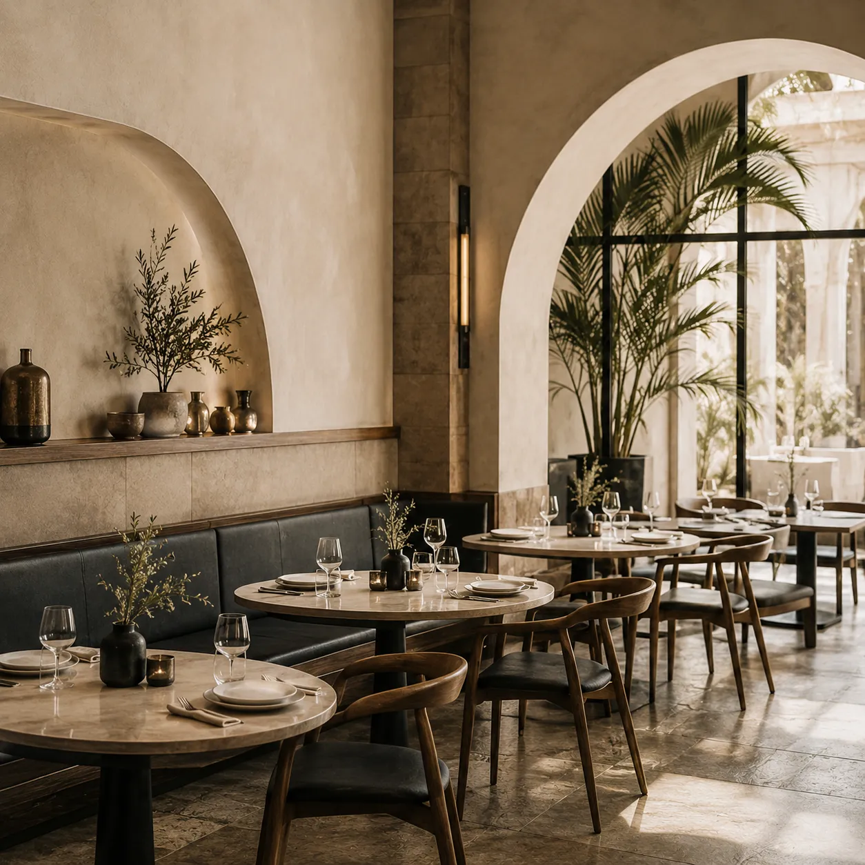Restaurant interior